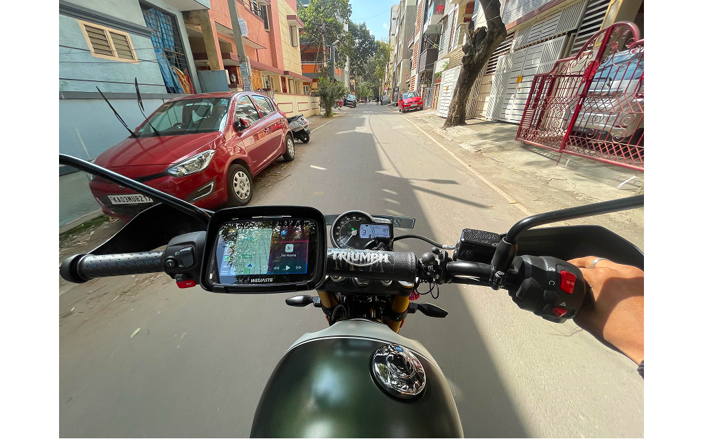 A generic mounted unit on a bike